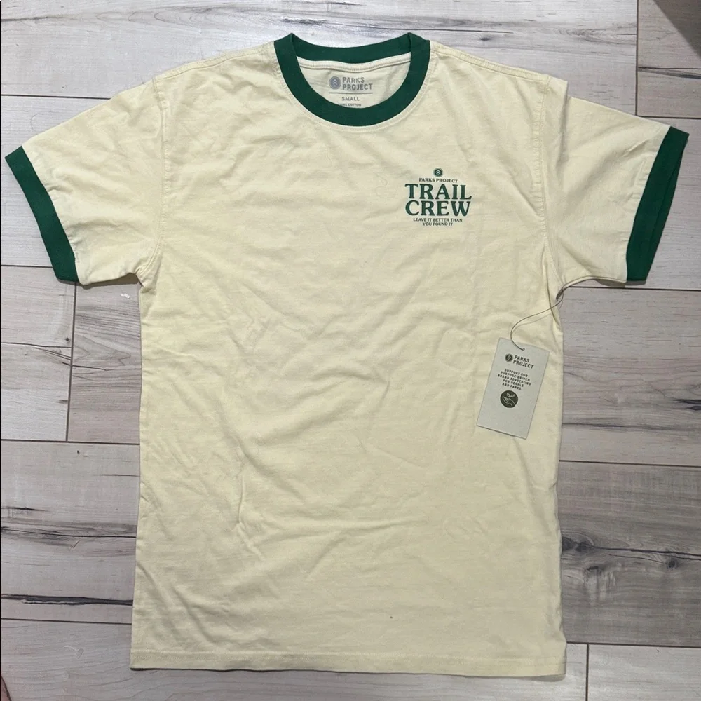 New Parks Project TRAIL CREW ringer t-shirt S - Picture 2 of 8